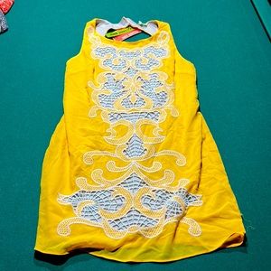 NWT yellow Gianni Bini dress